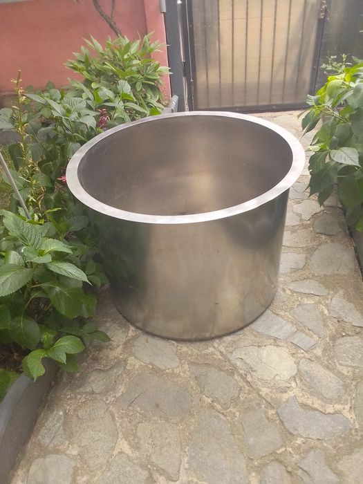 vând oală, cazan .inox, aluminiu alimentar
