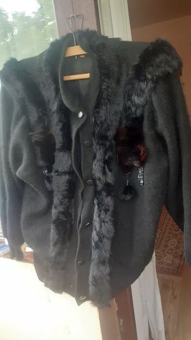 Capa tricotata mohair - pluovarej