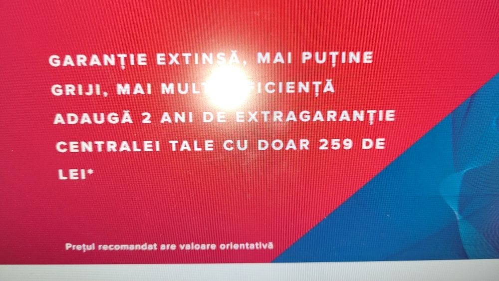 Garantie extinsa centrala Ariston +2 ani