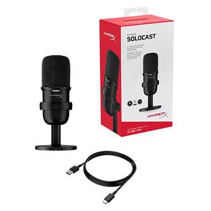 Hyper X solocast микрофон для стрима