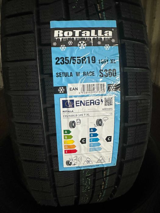 Нови Зимни Гуми ROTALLA SETULA W RACE S360 235/55R19 105T XL НОВ DOT