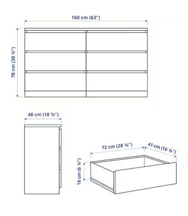 Комод IKEA, в отличном состоянии!