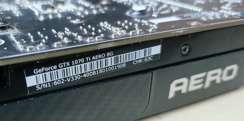 Placa video gaming GTX 1070 TI 8GB