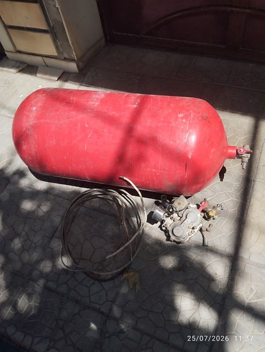 Metan gaz balon 65 litrlik, komplekt