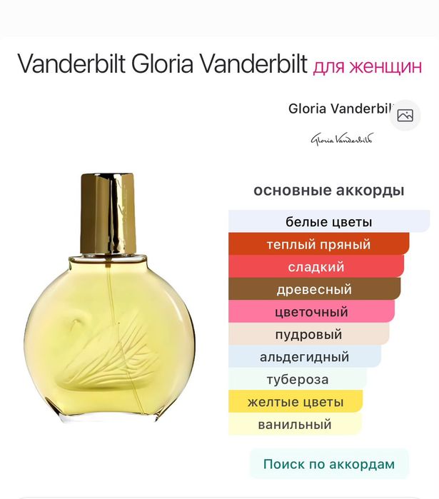 Gloria Vanderbilt Vanderbilt EDT,  женская туалетная вода, 100 мл