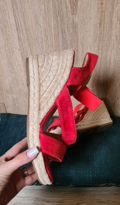 Sandale tip espadrile