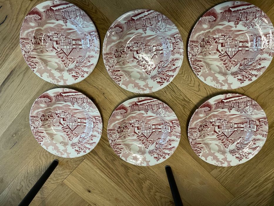 Farfurii portelan English style