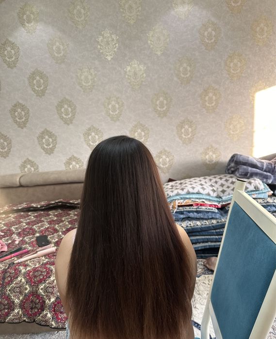 Кератиновое выпрямления