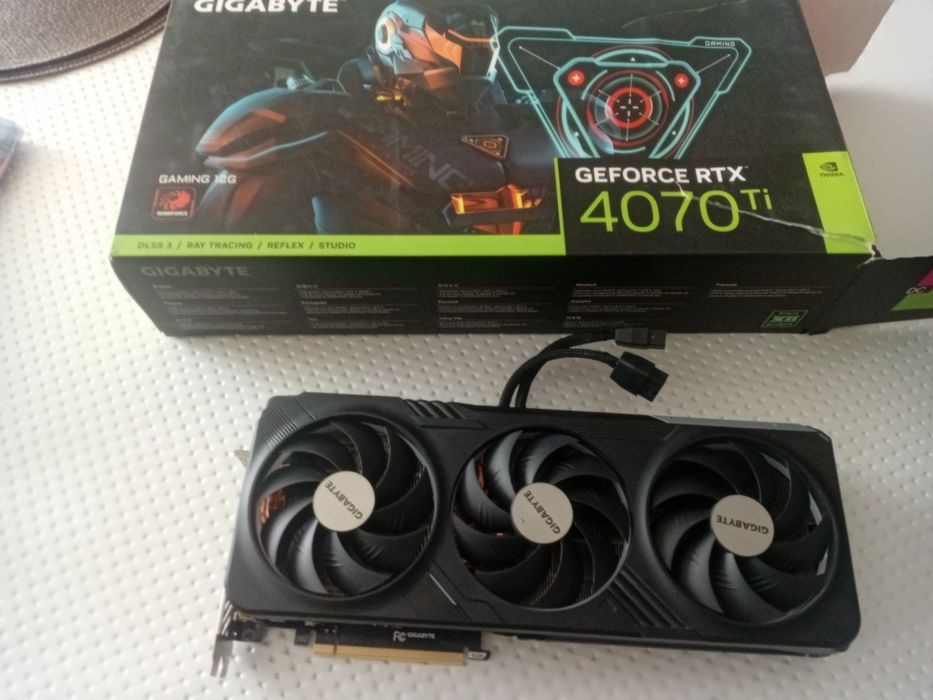 Продам видеокарту geforce rtx 4070ti
