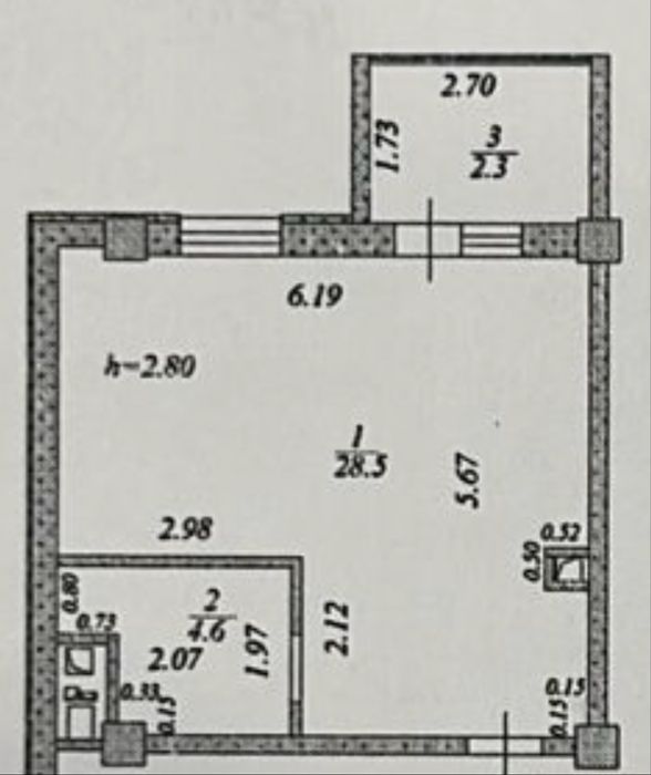 Продаются 1 комнатные квартиры