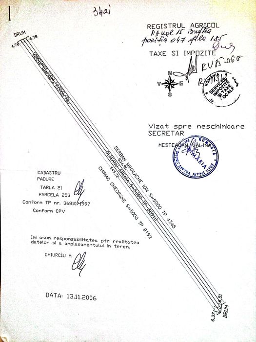 Vand teren in Padurea Buftea(teren intravilan)