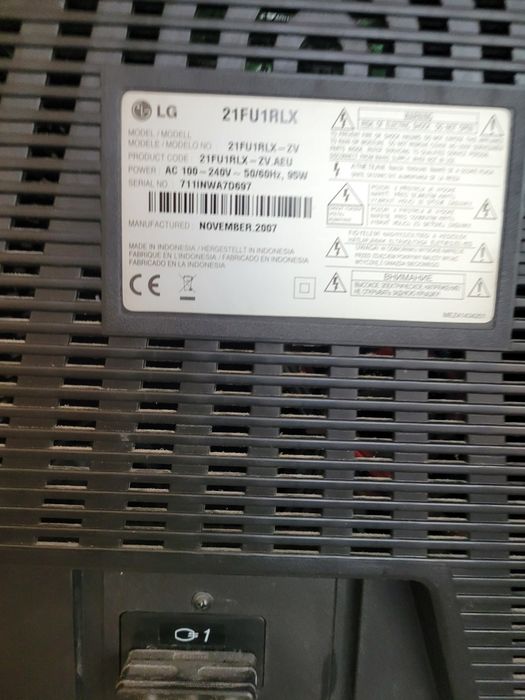 Телевизор   LG - 21FUIRLX - ZV   нов.