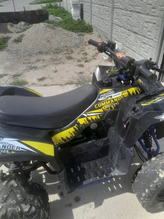Atv kxdpro 125cc  commander