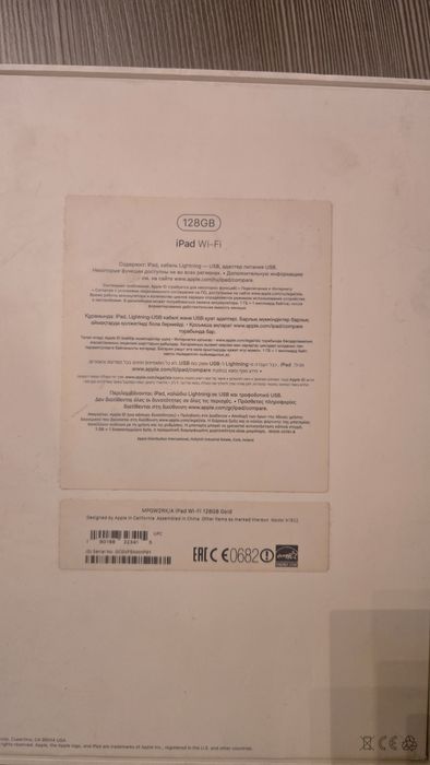 Продам iPad 128gb wifi
