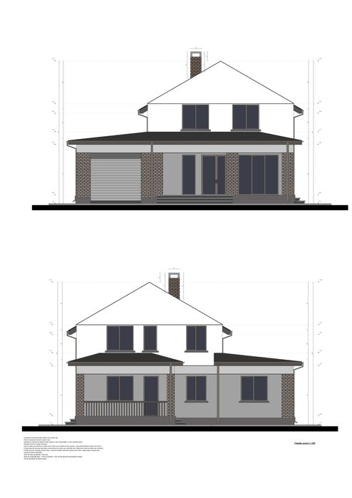 Proiecte case , hale , pensiuni , etc - Autorizatie de construire DTAC