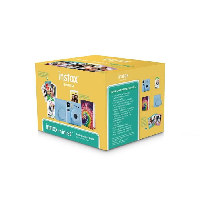 Fujifilm Instax Mini SE Instant Camera Bundle Blue | Нов