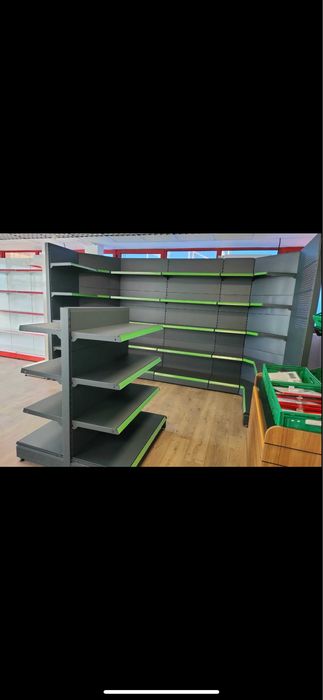 Rafturi de magazin metalice reglabile