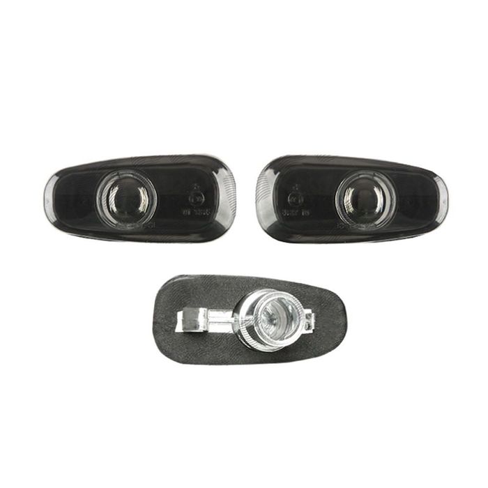 Lampa semnalizare aripa Opel Astra G 01.1998-08.2009, Frontera 09.2001-12.2003, Zafira 01.1999-05.2005 BestAutoVest partea Dreapta+Stanga 550819CE, set 2 buc, tuning, fumuriu, transparent, semnalizator