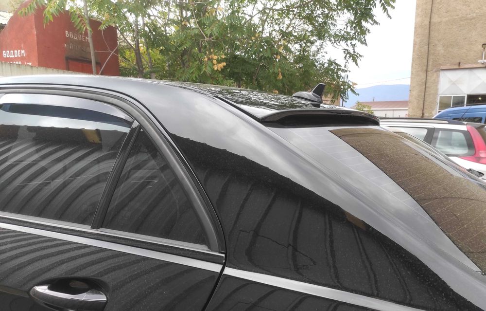 Спойлер задно стъкло (сенник) AMG за Mercedes E-class W212 ЧЕРЕН ЛАК