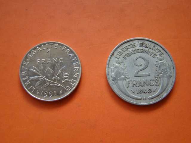 Монети - Италия и Франция