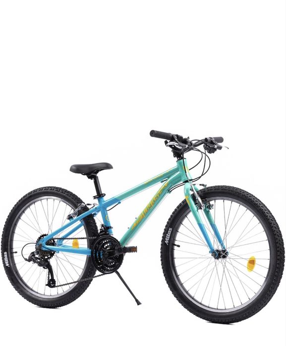 Bicicleta copii Pegas Drumet 24'', turcoaz/bleu
