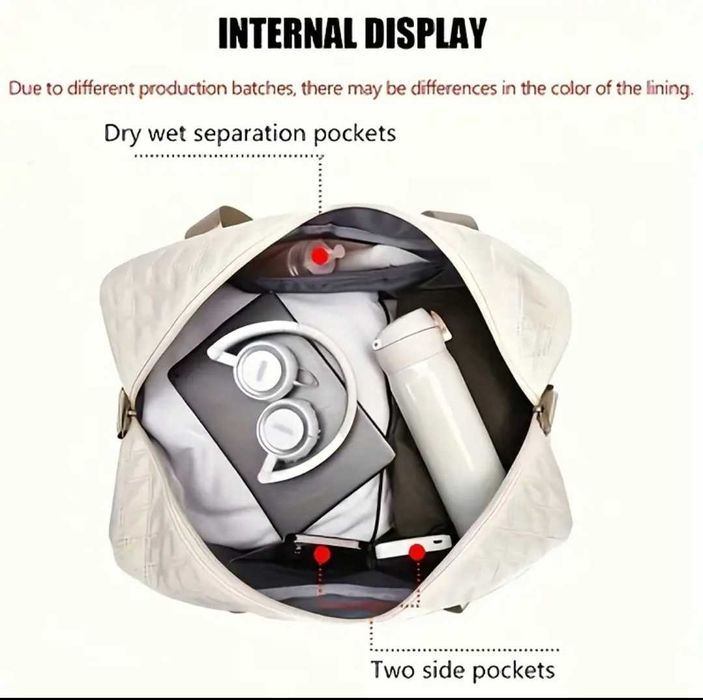 Страхотен водоустойчив сак за пътуване или спорт