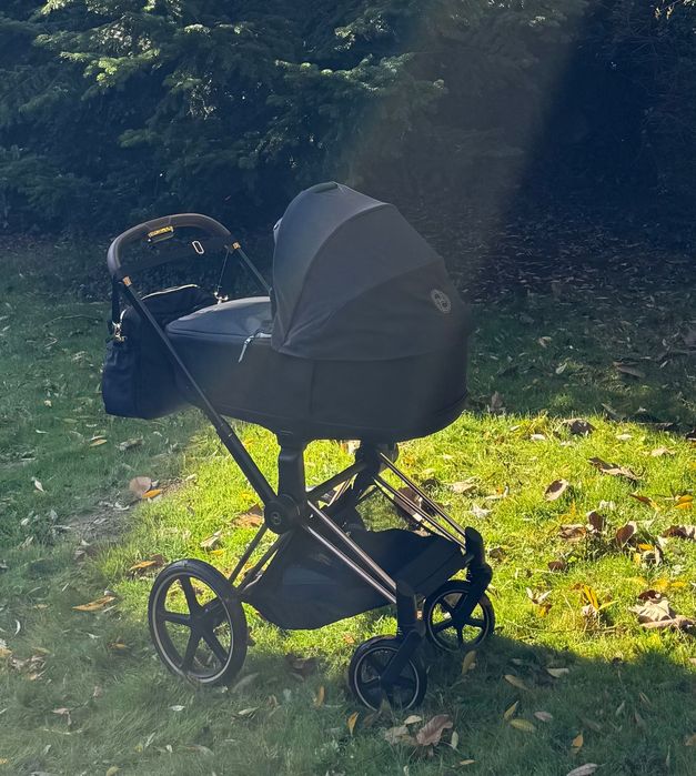 Cybex priam rose gold 4 много малко използвана + стол/кош за кола Cybex