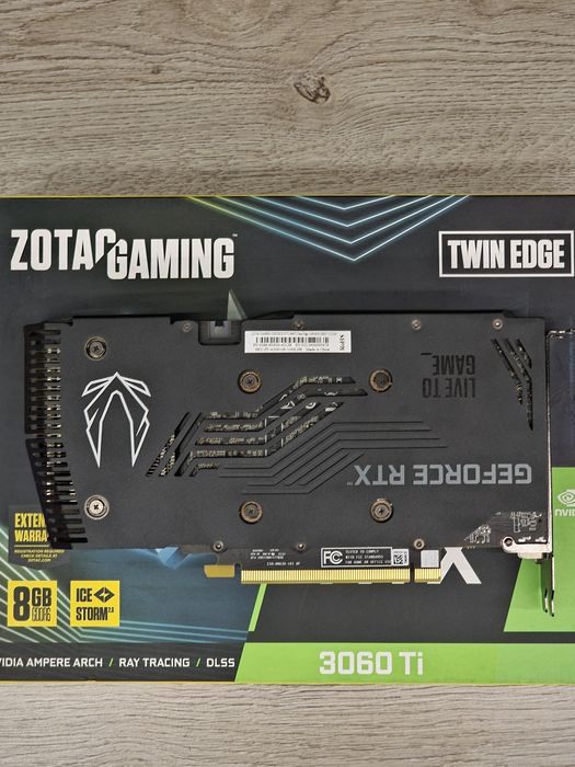 Placa Video nVidia rtx 3060ti Zotac 8gb