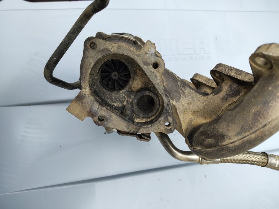 Turbina 1.4 TFSI cu defect pe evacuare