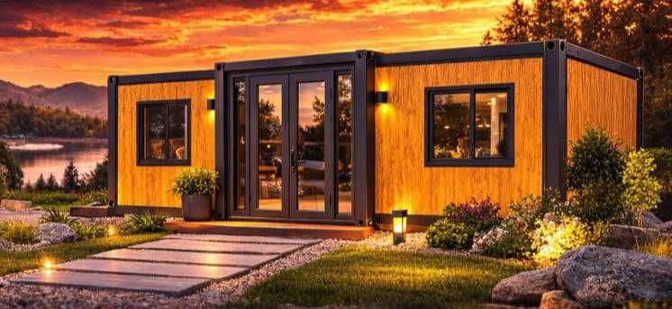 Модерна сглобяема къща 38м² – 15 000€ | Монтаж за 2 часа | Дом/Офис