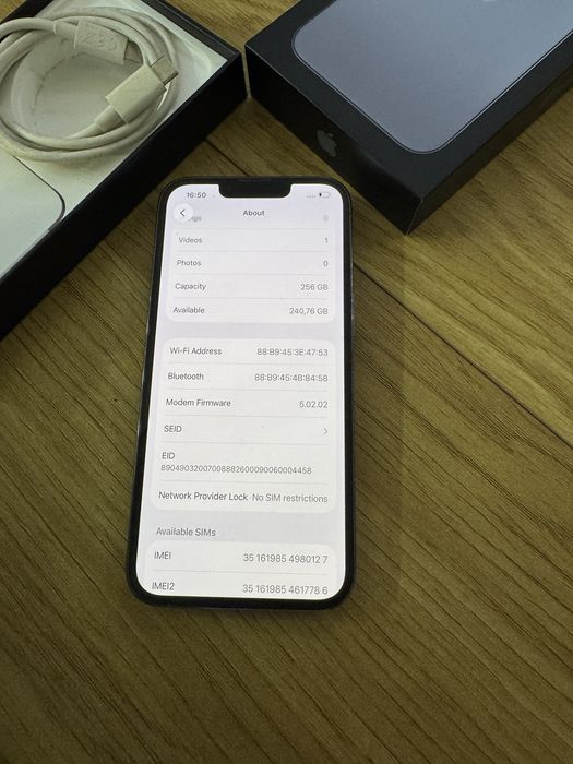 Бартер  iPhone 13 pro 256гб 100%