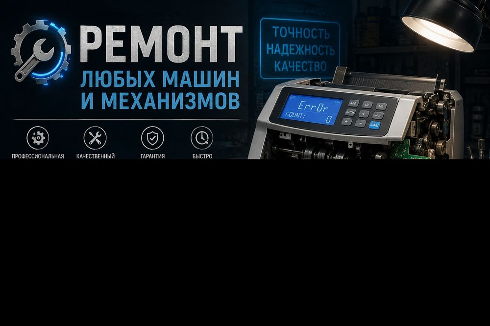 Ремонт считатель машин
