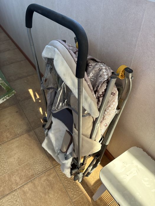 Детский стульчик, коляска санки б/у