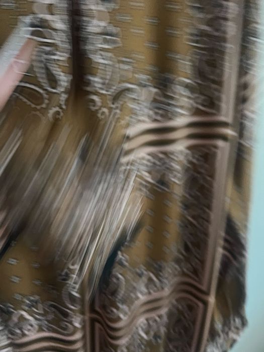 Maison scotch риза в кафяво и розово