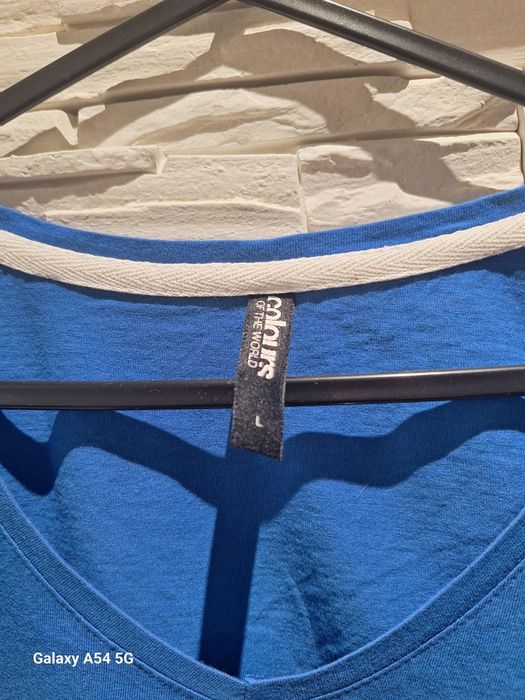 Лот от 5 бр.дамски тениски,размер L,100%памук