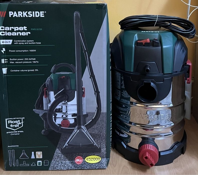 Vand aspirator parkside injecție extractie