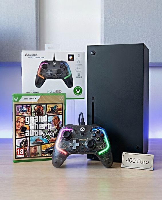 Премиум  Gaming Bundle-Xbox Series X +GTA V+Gamesir Kaleid