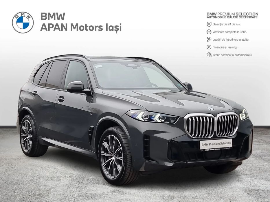 BMW X5 LCI, SoftClose, Adaptiv M,Carlig, Ventilatie,Camere 360, HarmanKardon