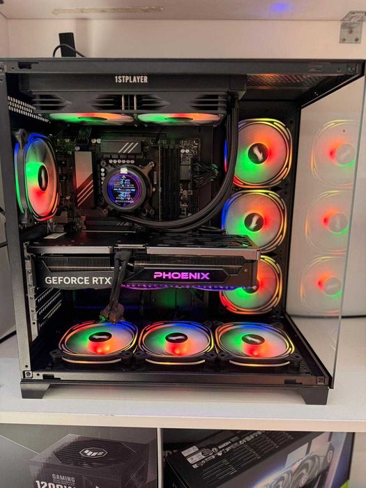 PC Gaming i7 14700k,RTX 4070 Phoenix/32GB DDR5 /1TB/1bu- Tva,Garantie