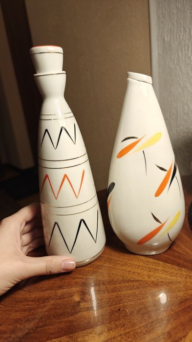 Фарфоровый винтажный графин СССР