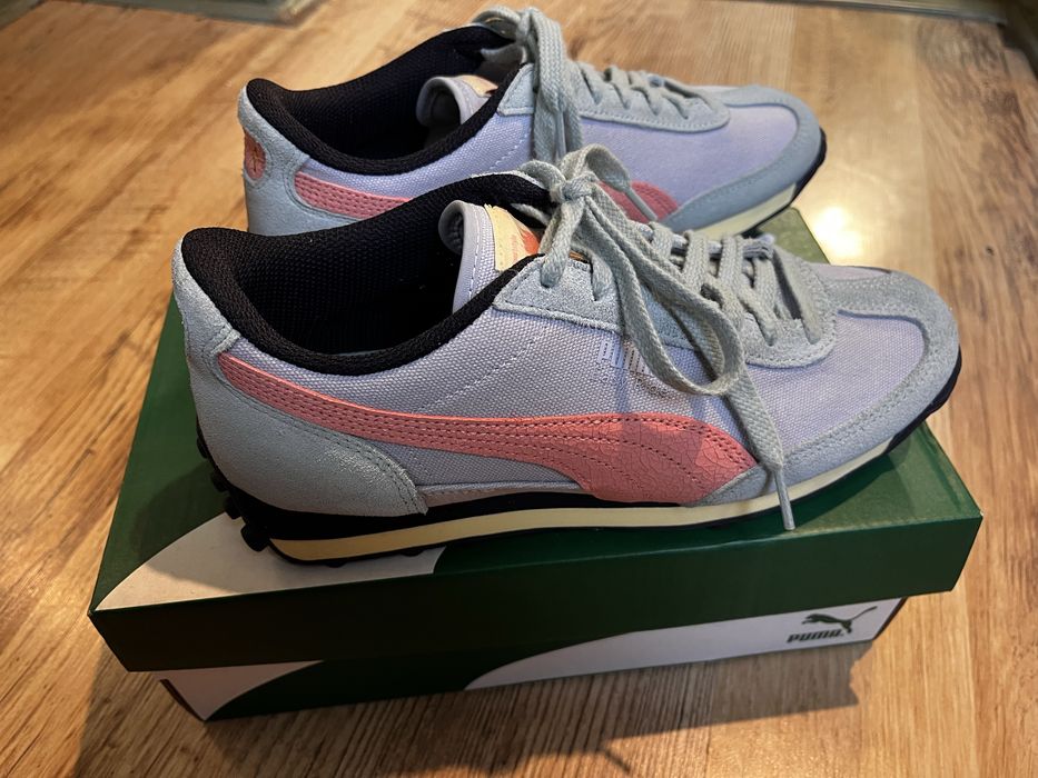 Като нови Маратонки Puma 38 размер естествена кожа в приятни цветове