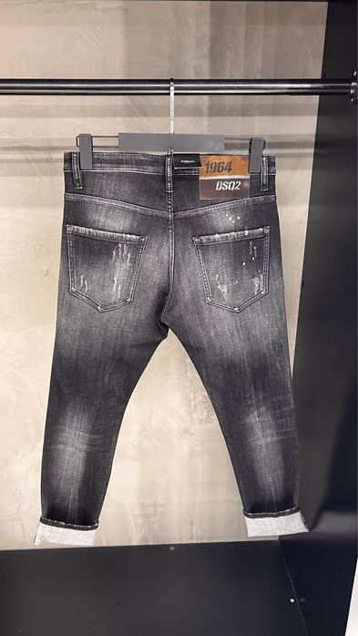Blugi  dsquared2 negrii premium