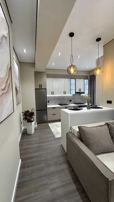 Prestige Gardens 2 комнатная 46м2 новый ЕВРО ремонт, Шота Руставели
