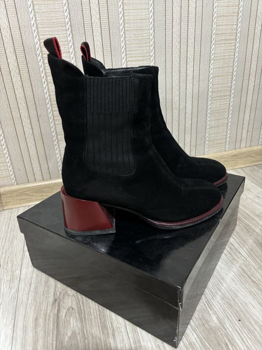 Зимняя обувь на каблуке