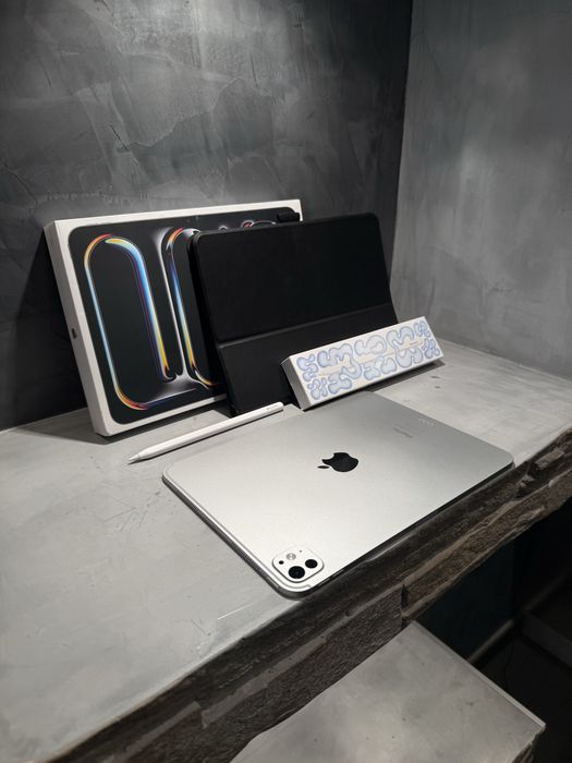 КАТО ЧИСТО НОВ Ipad Pro M4 11” + Apple Pencil Pro