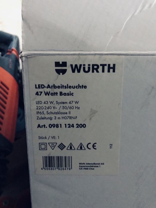 Vând proiector , lampa de Santier