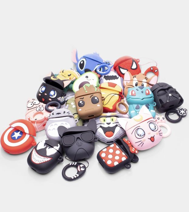 Чехол для беспроводных наушников airpods