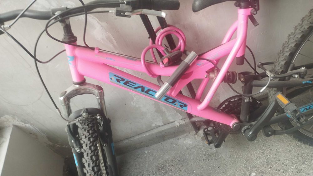 Юношеско колело розово