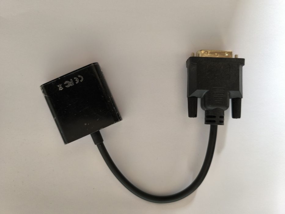 Преходник DVI-D 24 + 1 към VGA