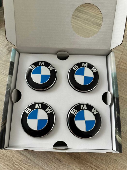 Capace Rotative / Flotante / Giroscopice Roti Jante BMW 56 mm / 68mm Alb Albastru Negru Aniversar Seria 1 2 3 4 5 6 7 X1 X3 X4 X5 X6